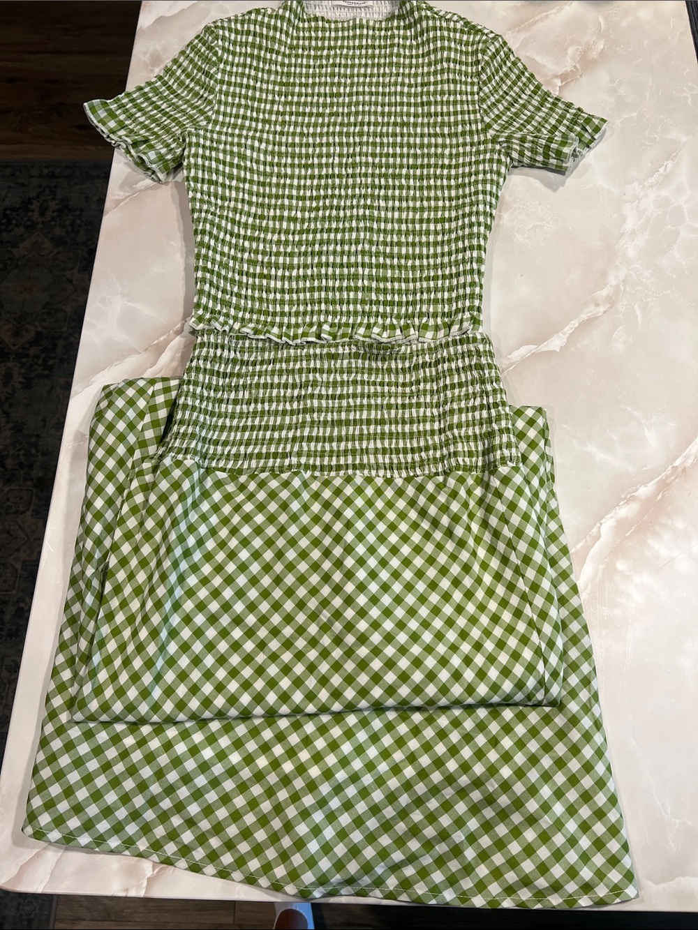 Peppermayo Gingham Maxi Skirt Set - Picture 2 of 6